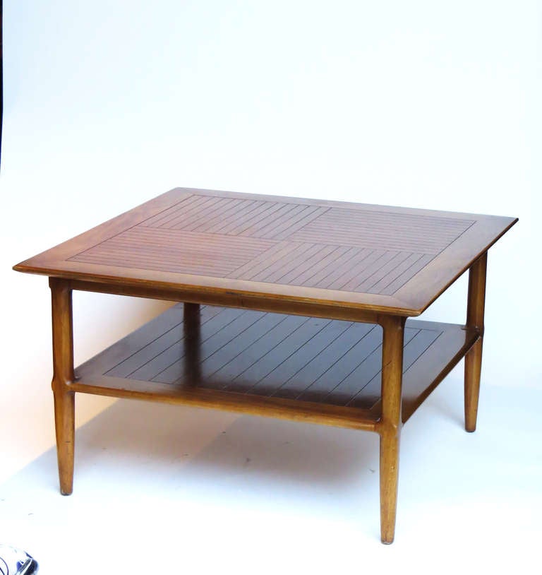 Mid-Century Teak 2 level Coffee Table.  Sophisticate by Tomlinson.