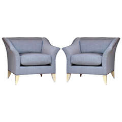 Pair of  Armchairs by Thayer Coggin