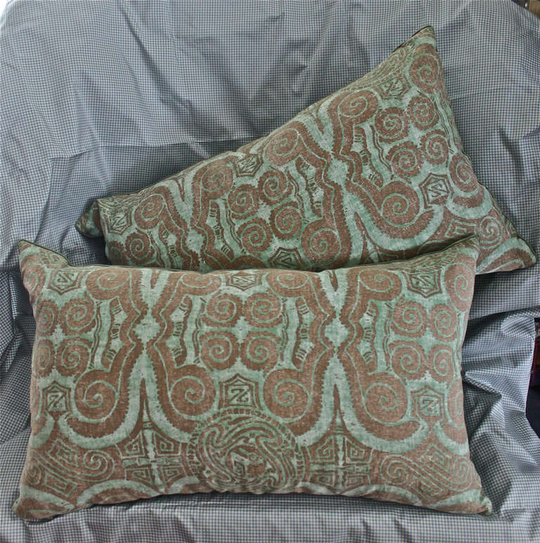 Mid-20th Century Vintage Fortuny Pillows
