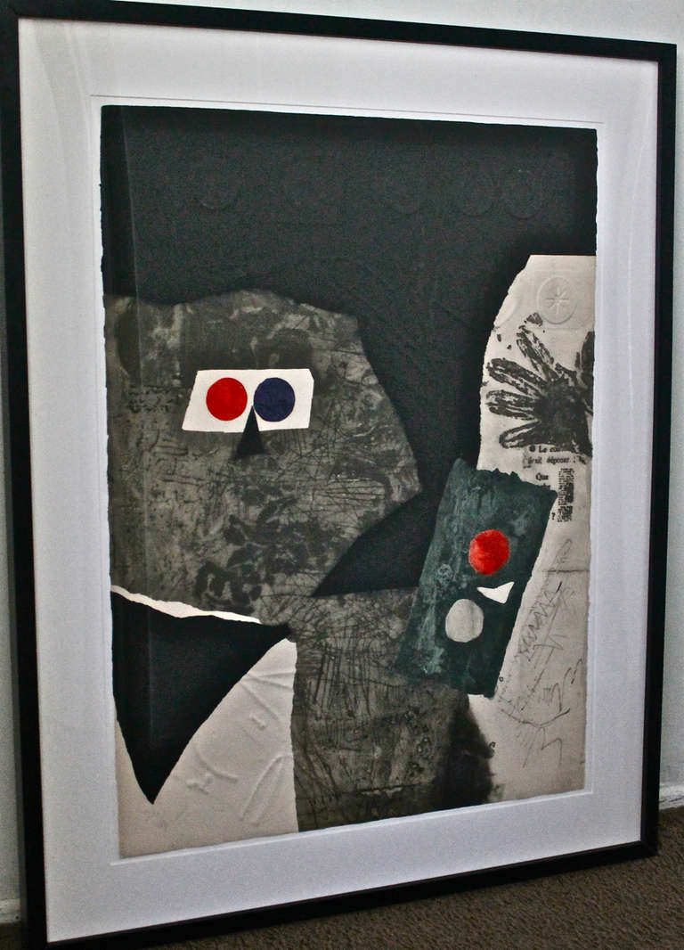 Antoni Clave Intaglio Lithograph, Signed and Numbered at 1stDibs