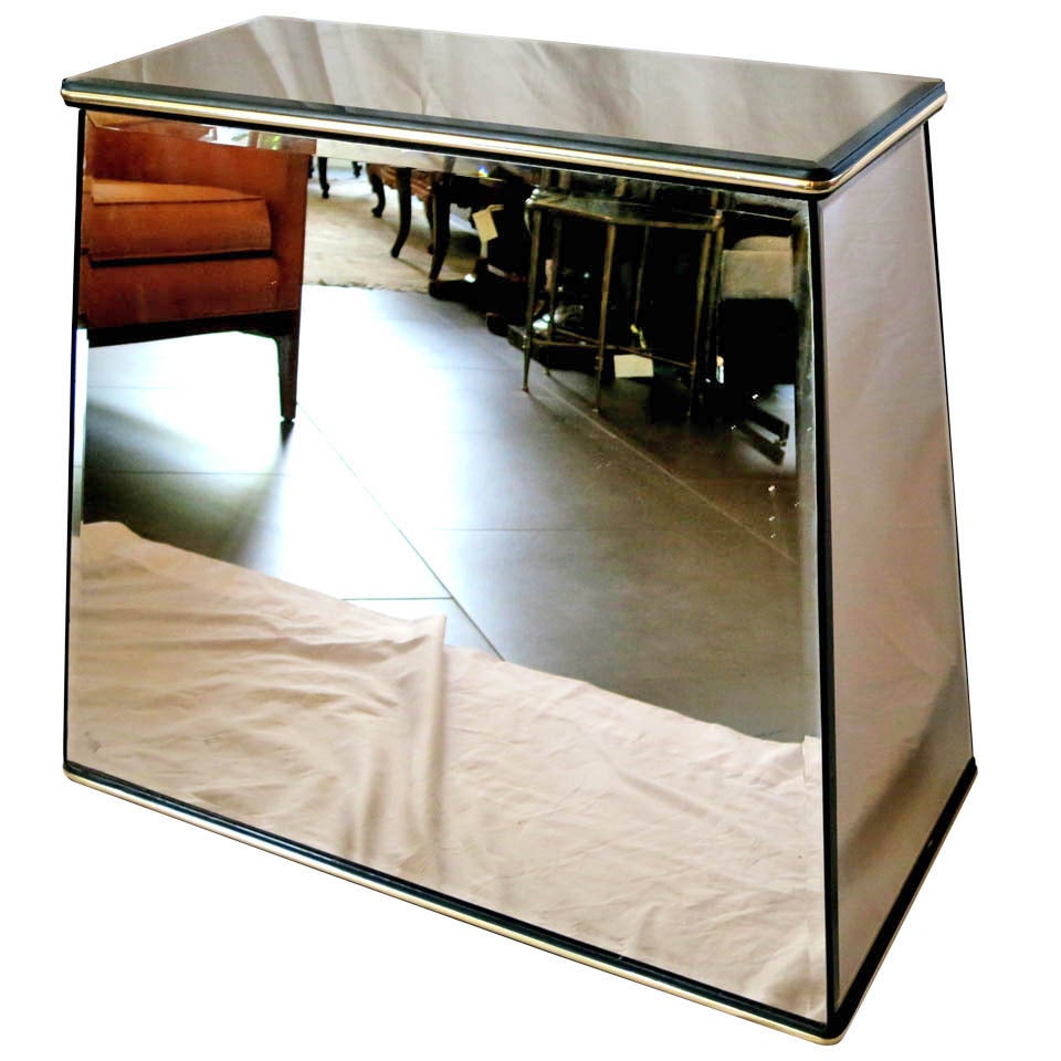 Small Mirrored Console