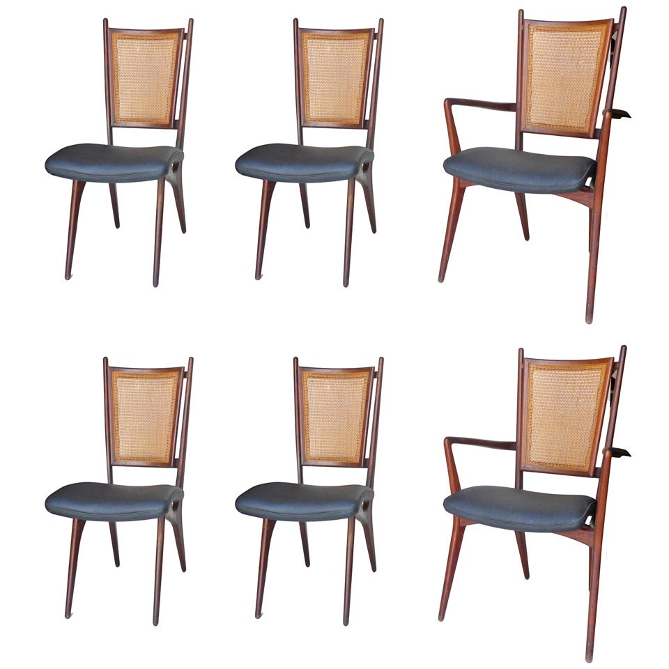 Set of 6 Dining Chairs by Grosfeld House