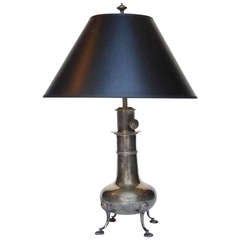 Silver-Plated Table Lamp