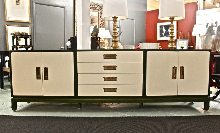 Lacquered Heritage Midcentury Credenza 2