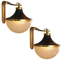 Pair of Sconces by Sergio Mazza for Artemide
