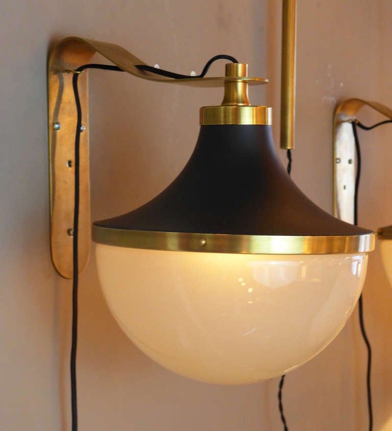 Mid-Century Modern Pair of Sconces by Sergio Mazza for Artemide