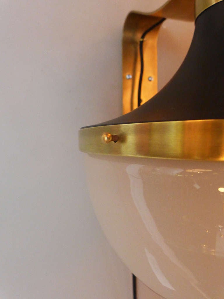Pair of Sconces by Sergio Mazza for Artemide In Excellent Condition In Los Angeles, CA