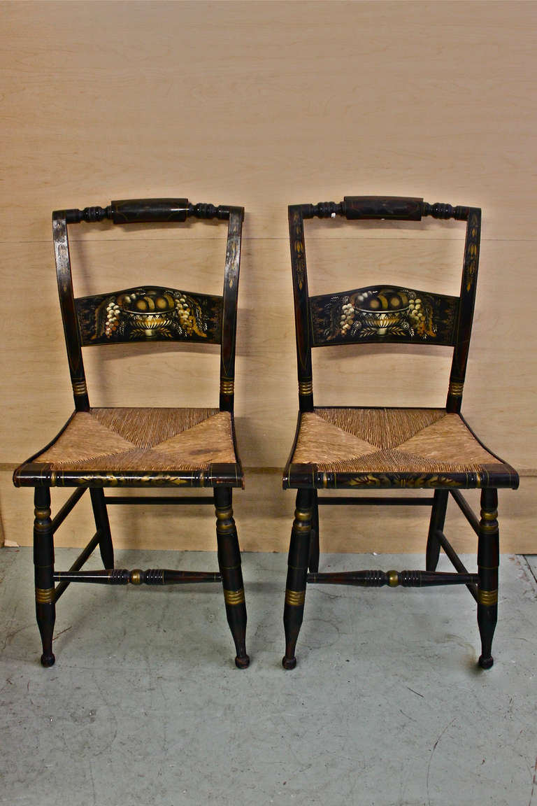 L Hitchcock Chairs 28 Images Pair Signed L Hitchcock Spindle
