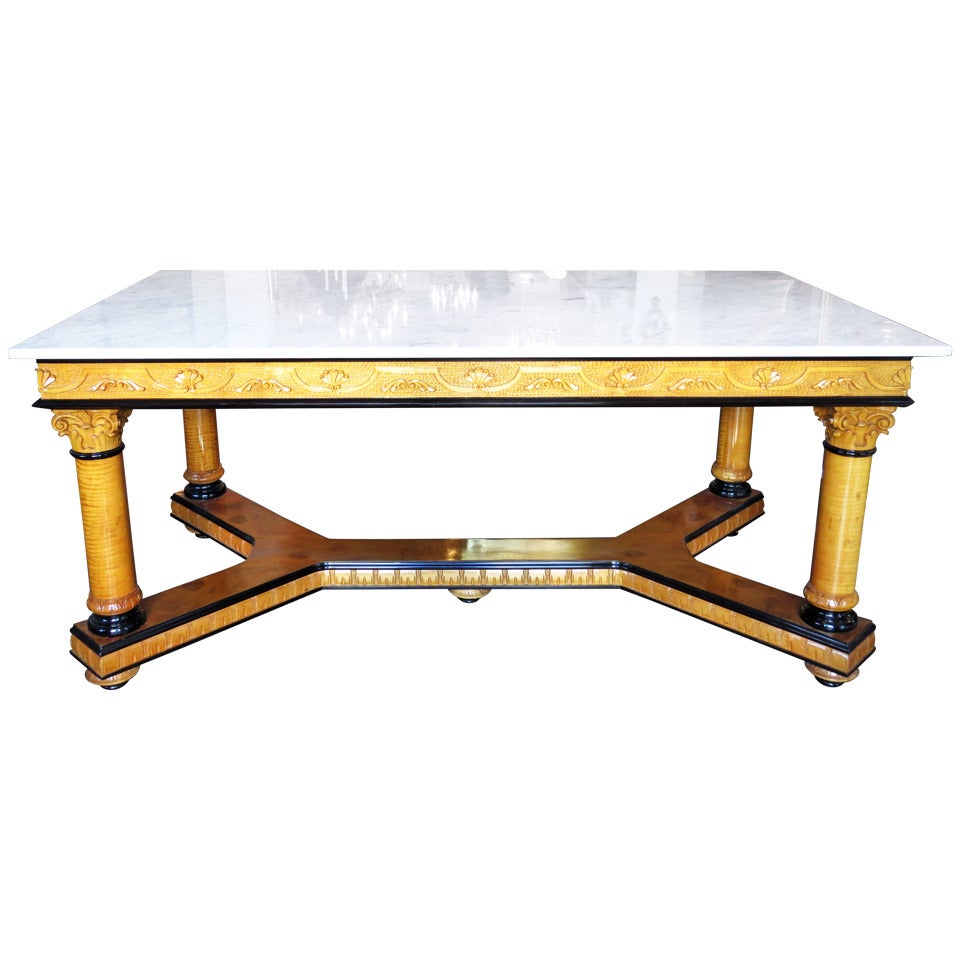 Early 20th c. French Biedermeier Table For Sale
