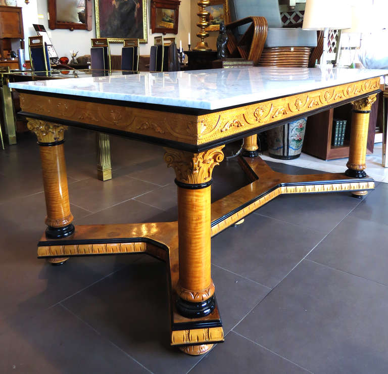 Early 20th c. French Biedermeier Table For Sale 4