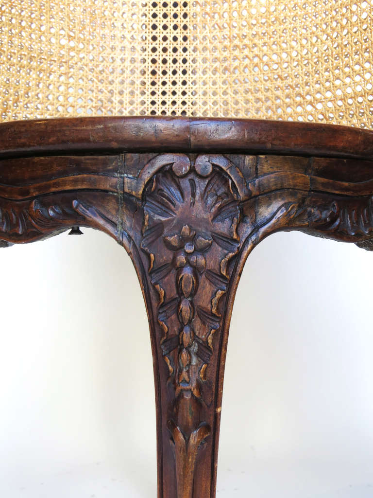 18th Century and Earlier 18th Century French Corner Chair
