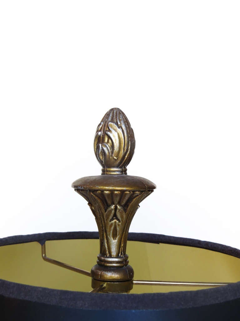 Late 20th Century Hollywood Regency Lamp For Sale