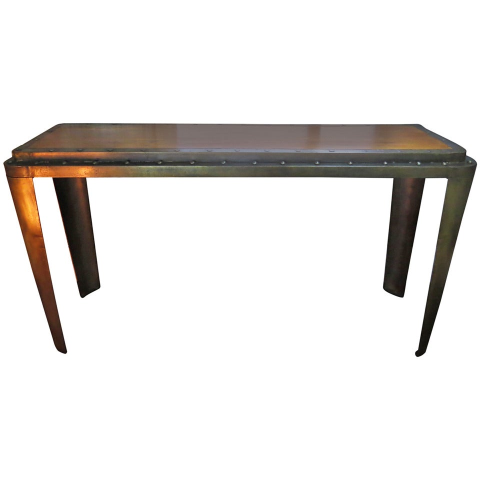 1940s Industrial Console