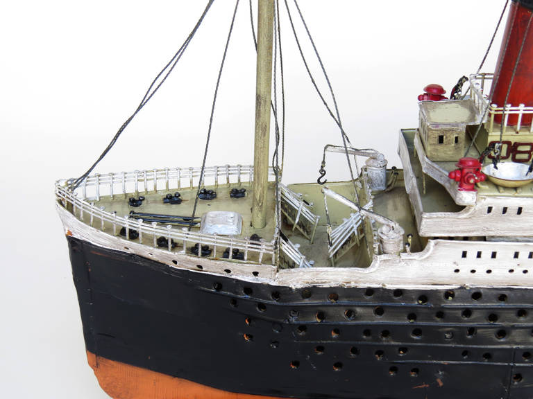 Vintage Model Ship at 1stdibs