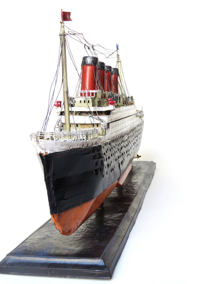 Vintage Model Ship at 1stdibs