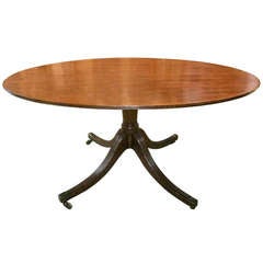 English Regency Oval Breakfast Table