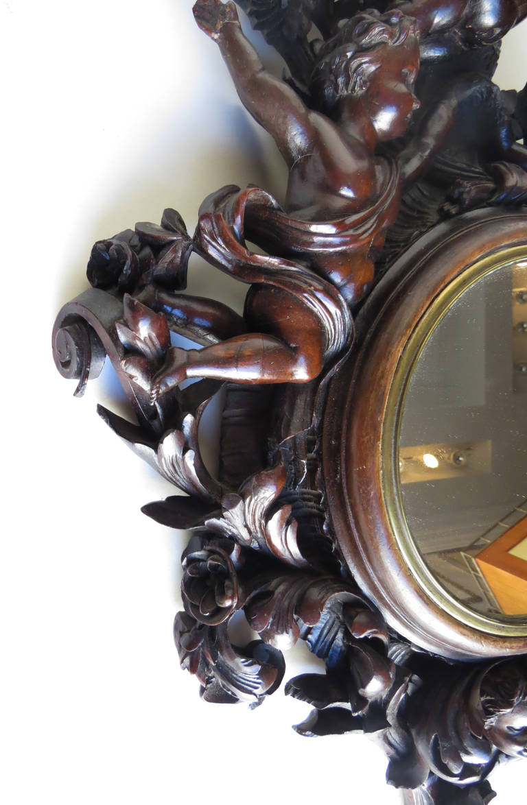 Early 19th Century Carved Mirror 1