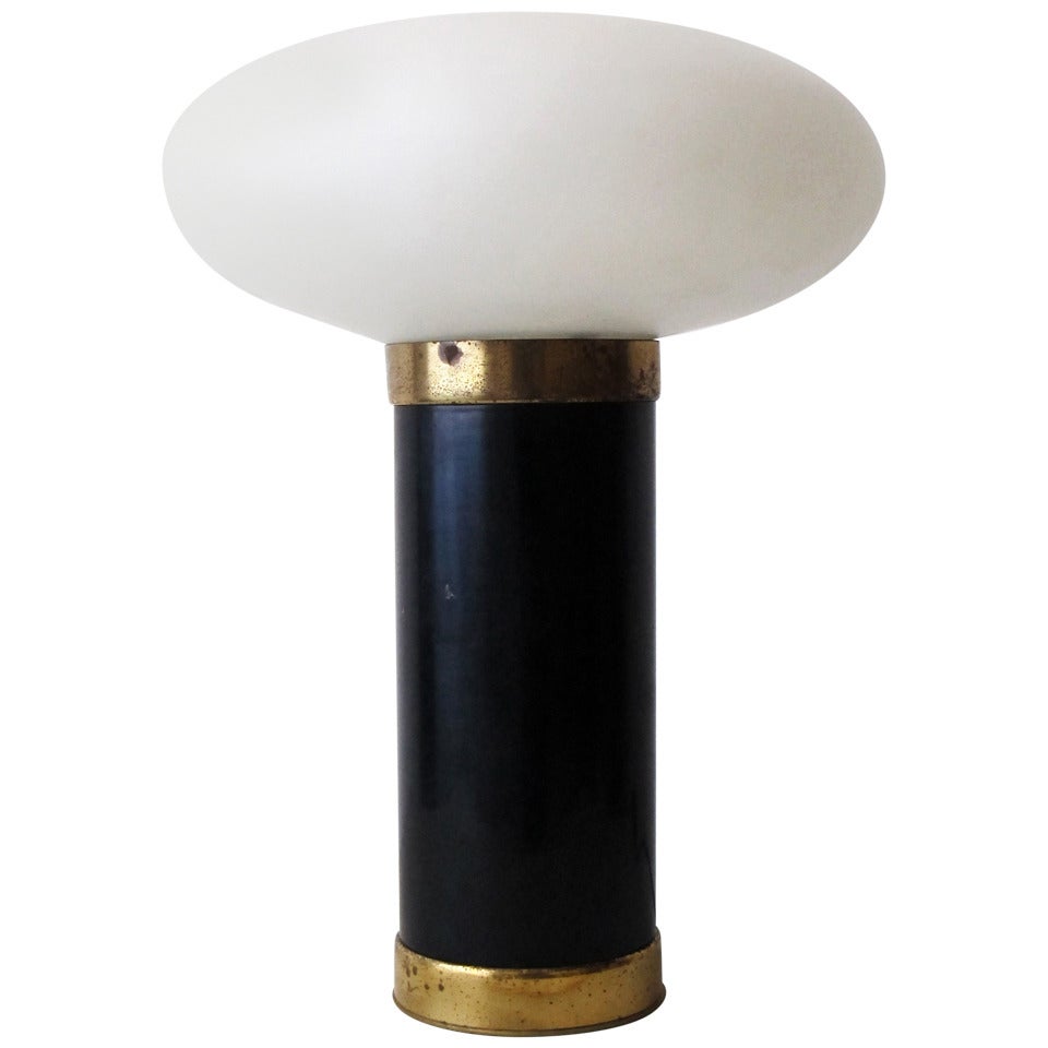 French 'Mushroom' Table Lamp