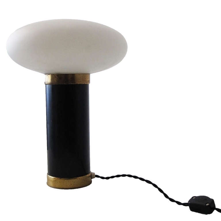 Mid-20th Century French 'Mushroom' Table Lamp