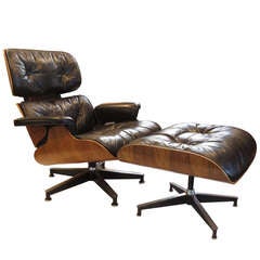 Herman Miller Lounge Chair and Ottoman