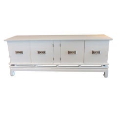 Asian Inspired Credenza . Cabinet . Entertainment Center