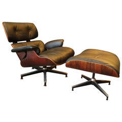 Charles 
Ray Eames for Herman Miller Lounge Chair and Ottoman