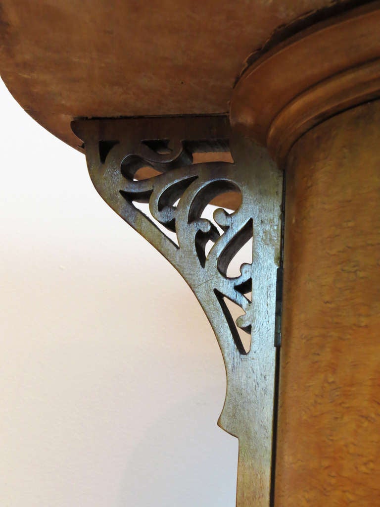 Round End Table/Cabinet at 1stdibs
