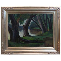 Small Painting by Charles Surendorf