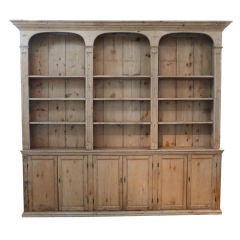 George III Style Pine Bookcase