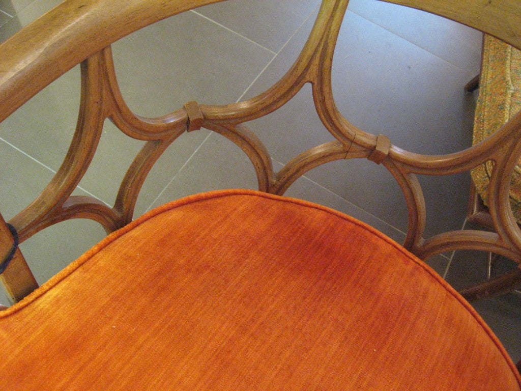 barrel back chair cushions