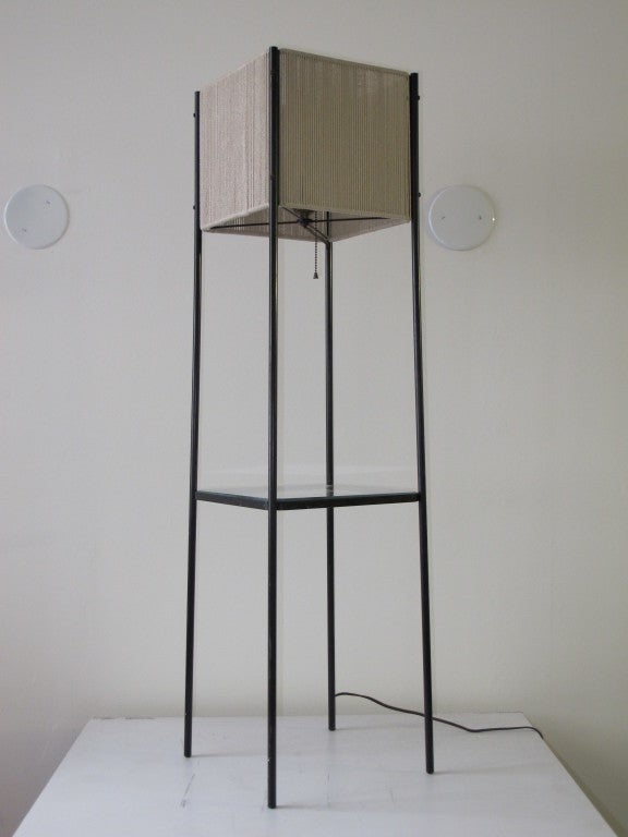 Modernist Iron Floor Lamp For Sale 2