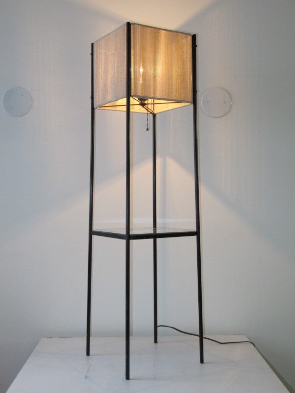 Modernist Iron Floor Lamp For Sale 3