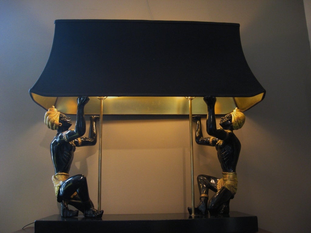 Blackamore Table Lamp