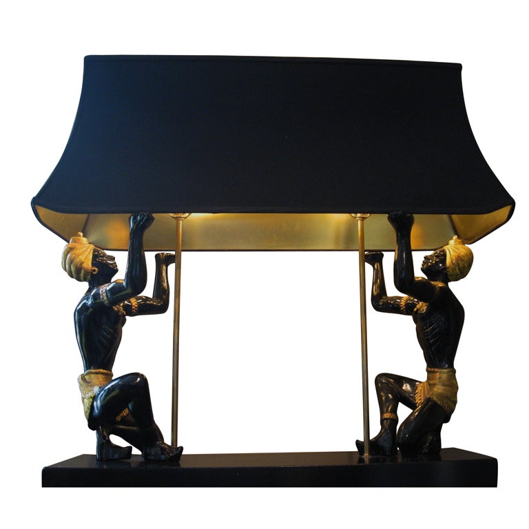 Double Base Lamp For Sale