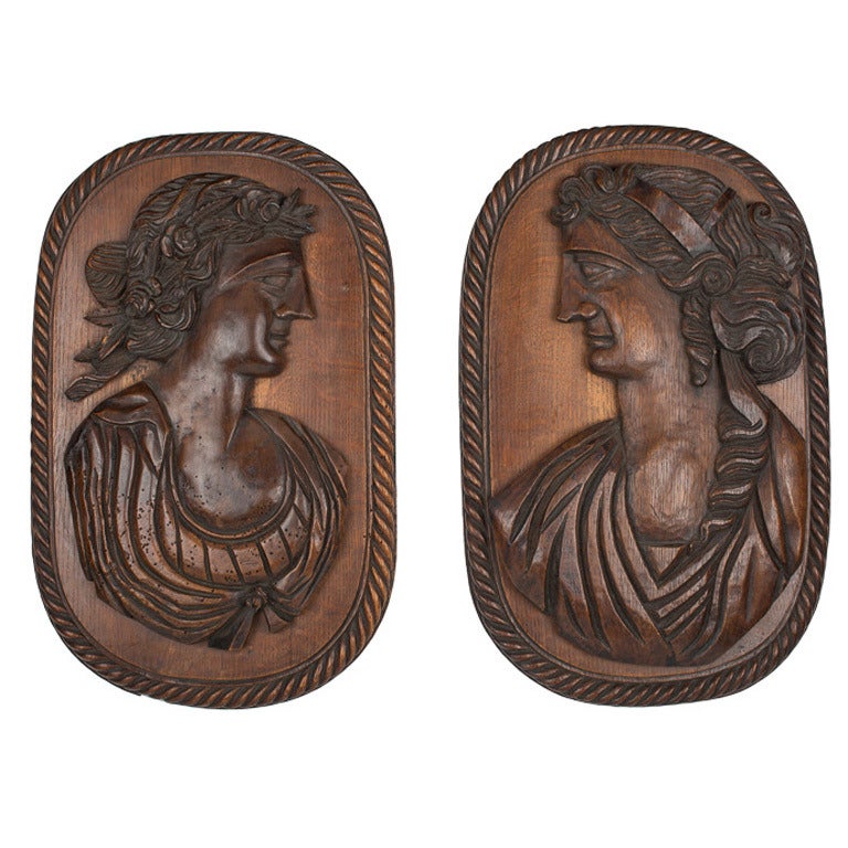 Early 19th Century Carved Classical Cameos For Sale