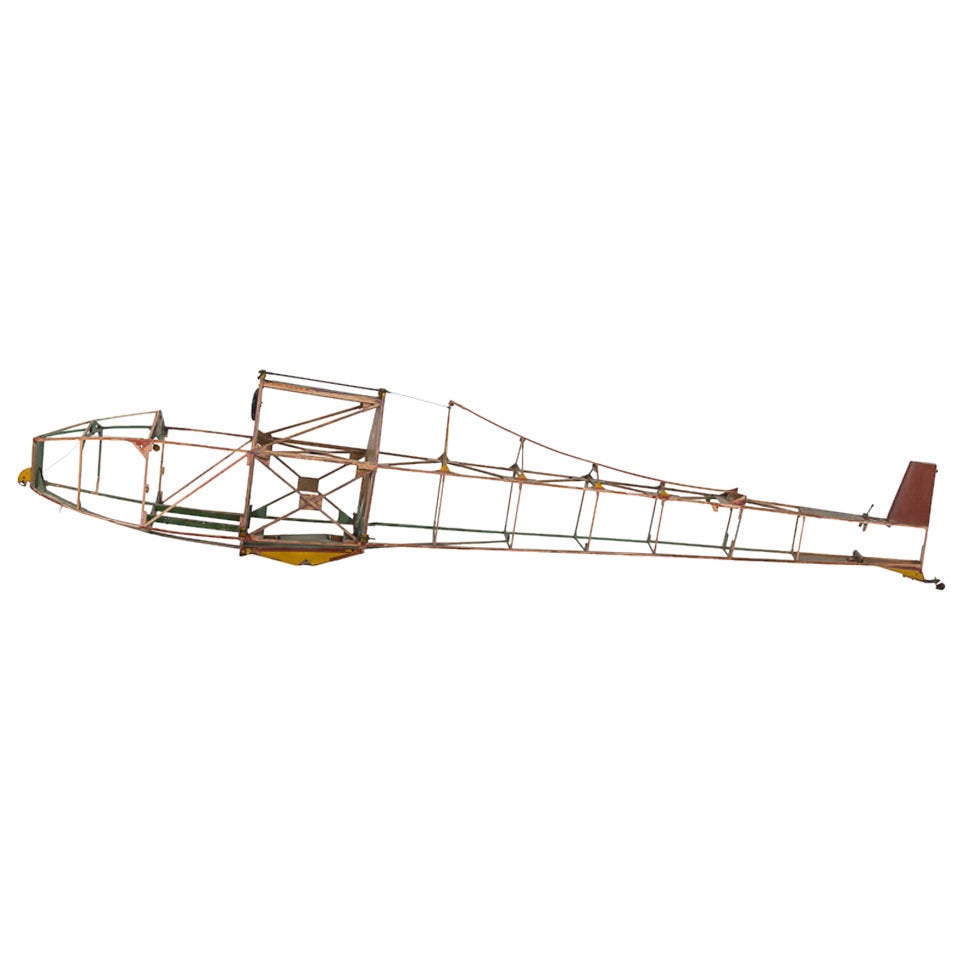 Rare German 1940s Glider Fuselage For Sale