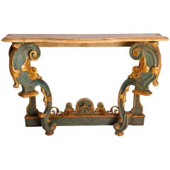 18th Century Florentine Console Table