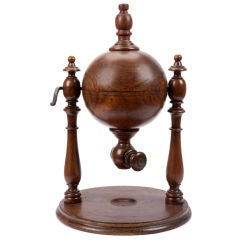 Antique 19th Century Mahogany Game Of Chance