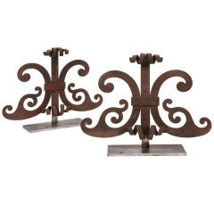 Fine quality wrought iron architectural elements