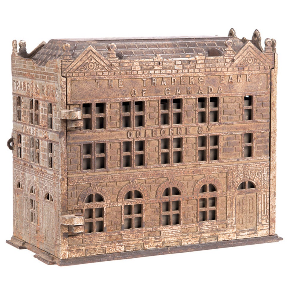 Late 19th Century Model Of Trader's Bank Toronto For Sale