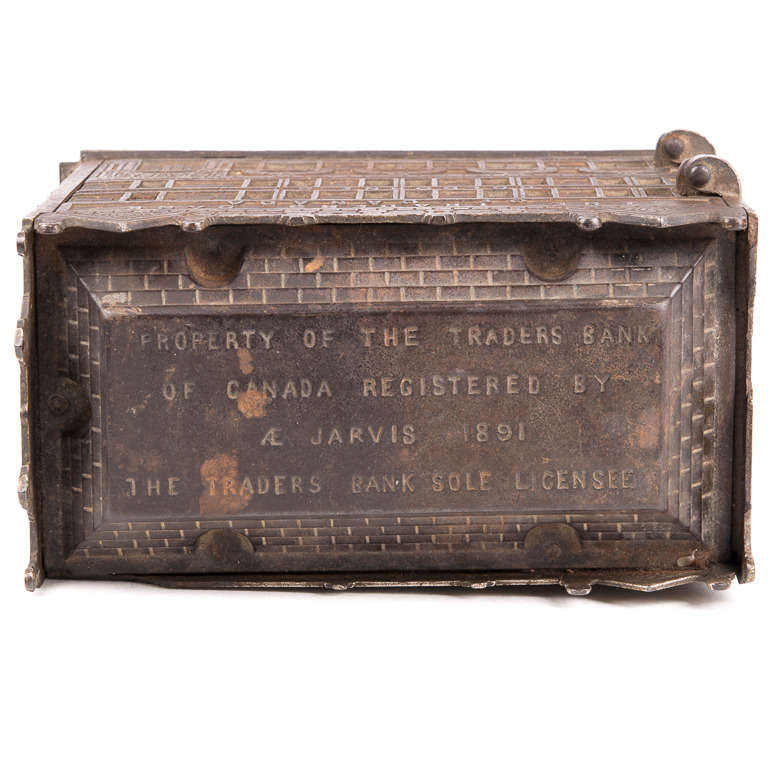 Cast Late 19th Century Model Of Trader's Bank Toronto For Sale