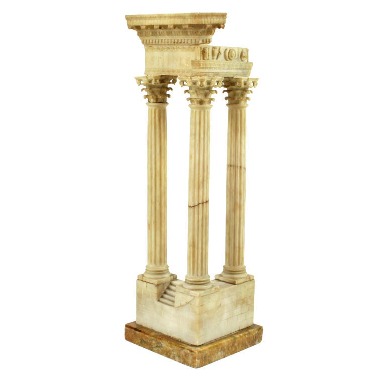 19th century Grand Tour marble model For Sale