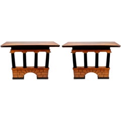 Matched Pair Architectural ConsoleTables