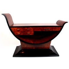 Fine quality Art Deco console table
