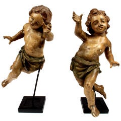 18th Century Carved Putti