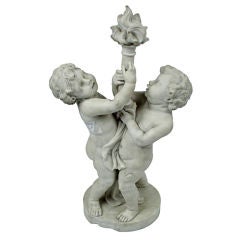 Early 19th Century Carved Marble Classical Figural Group