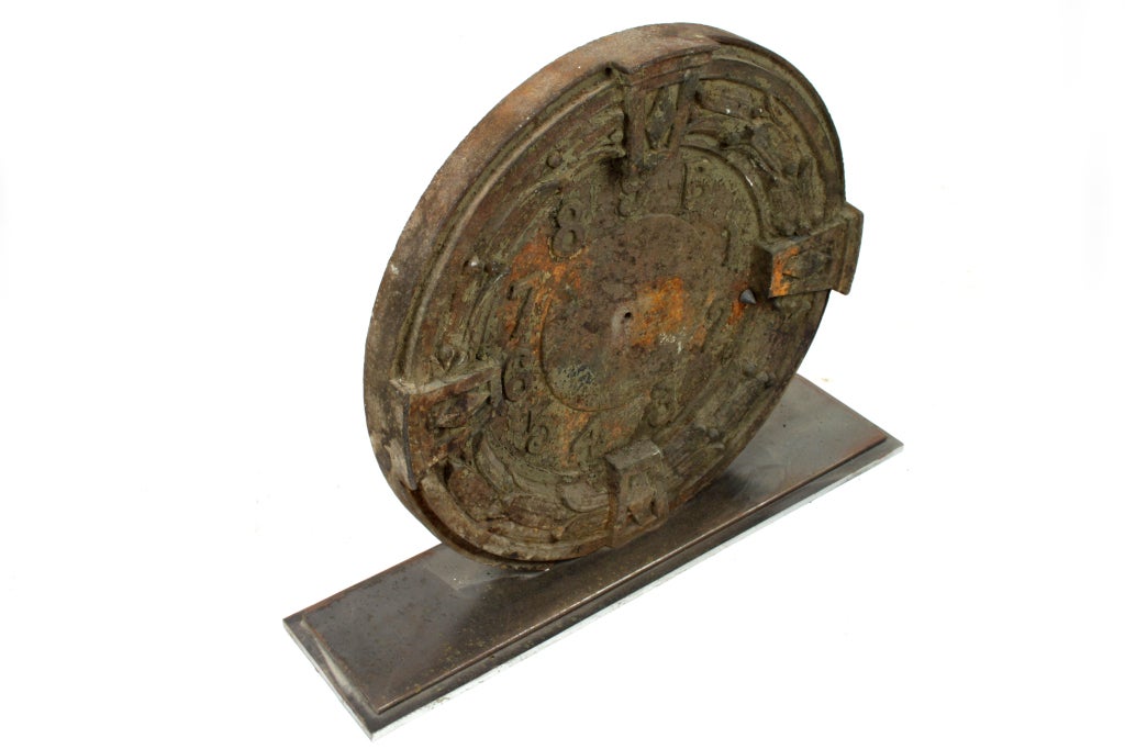 American 19th Century Elevator Dial For Sale