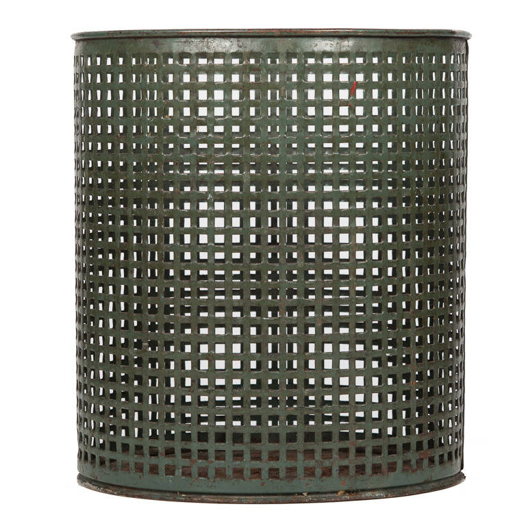 French Early 1950s Mathieu Mategot Waste Basket