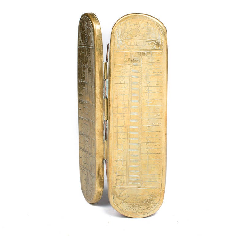 16th Century Dutch Brass Tobacco Canister