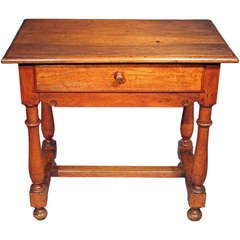 Rare Southern One Drawer Tavern Table